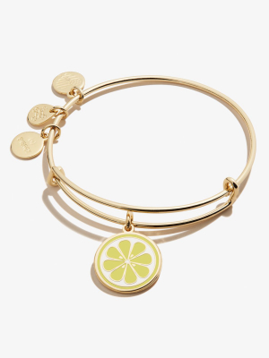 Zest For Life Lemon Charm Bangle