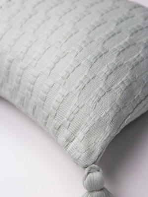 Antigua Lumbar Pillow - Gray