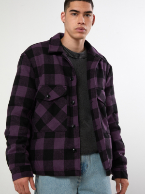 Bdg Quilt Lined Plaid Jacket