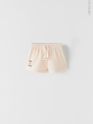 Embroidered Shorts