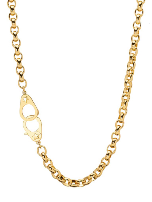 Sister Hook Oversized Belcher Necklace - 16"