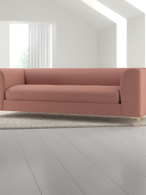 Claire Modern Sofa With Metal Legs