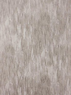 Cascade Wallpaper In Stone, Taupe, And Gilver From The Fantasque Collection By Osborne & Little