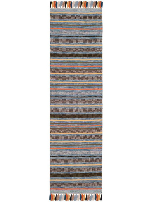 Montauk Blue/multi Runner Rug