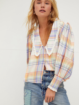 Bexley Plaid Top