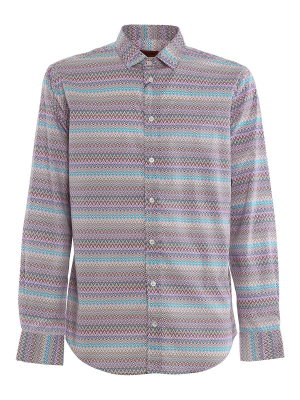 Missoni Checked Collar Shirt