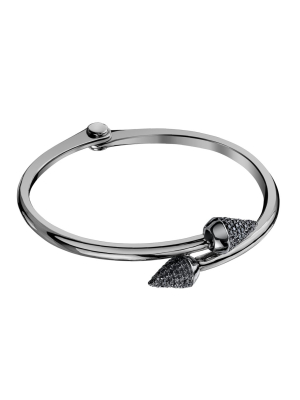 Pave Black Diamond Small Spike Handcuff