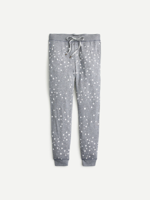 Supercozy Jogger Pant In Star Print