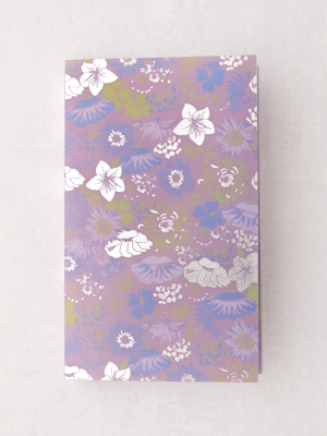 Frosted Floral Print Instax Mini Photo Album