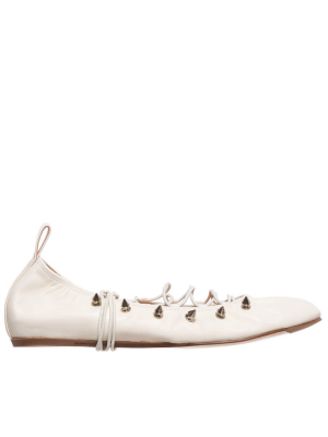 Ballerina Flats (rmp3-0766-cream)