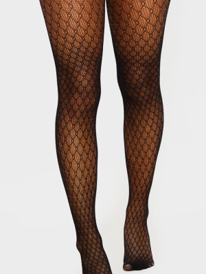 Black Lacy Tights