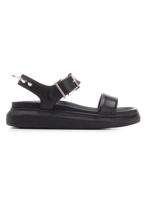 Alexander Mcqueen Spike Buckled Sandals