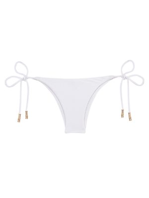 Lucy Tie Side Bottom - White