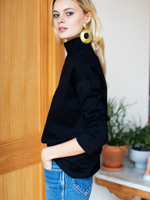 Edie Top - Black Ponte