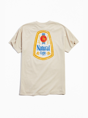 Natural Light Logo Tee