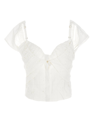 Jacquemus Le Haut Tovallo Cropped Top