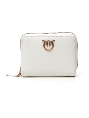 Pinko Love Birds Zip-around Wallet