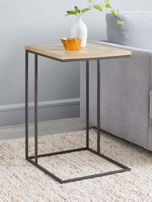 Streamline C-side Table - Wood