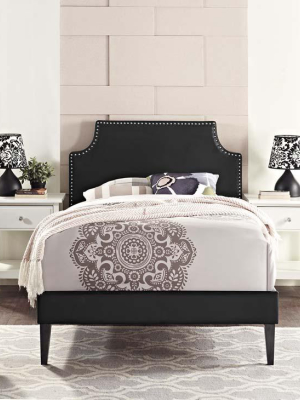 Conner Twin Platform Bed With Squared Tapered Legs