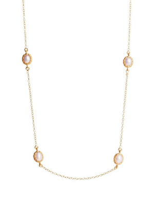 Charlotte Necklace - Pearl