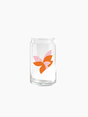 Poketo Drinking Glass In Flora