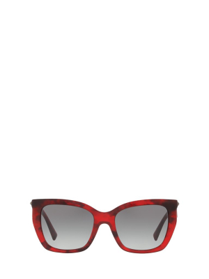 Valentino Eyewear Square Frame Sunglasses