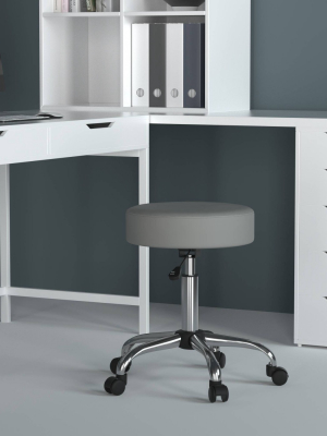 Medical Stool Gray - Boss Office Products