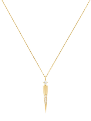 Blooming Lotus Dagger Necklace