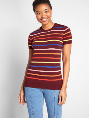 Charter School Short Sleeve Sweater