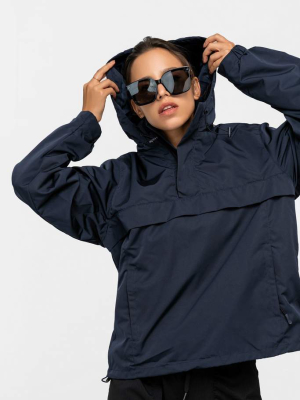 Smoky Blue Windbreaker Jacket