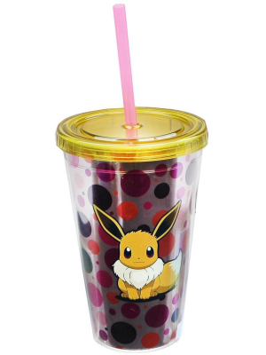 Just Funky Pokemon Eevee Art 16oz Carnival Cup