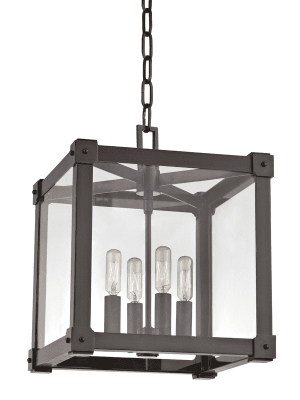 Forsyth 4 Light Pendant Old Bronze