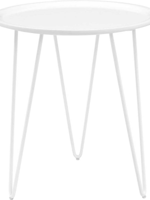 Devon Side Table White