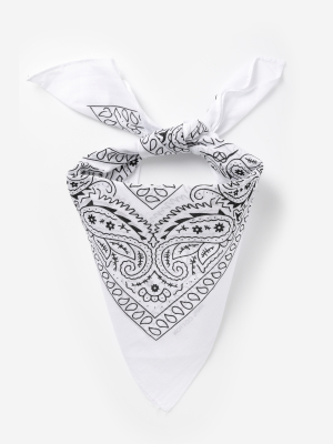 **white Bandana