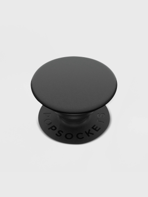 Popsockets Popgrip Cell Phone Grip & Stand - Black