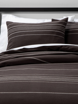 Simple Woven Stripe Comforter Set - Project 62™ + Nate Berkus™