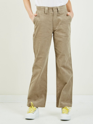 Corduroy Wide Leg Pant