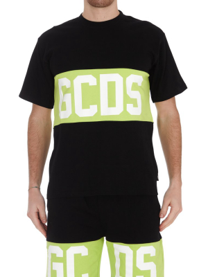 Gcds Band Logo Print T-shirt