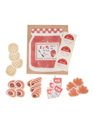 Jam And Pastries Stationery Set