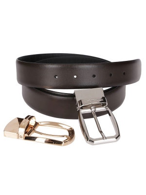 Ermenegildo Zegna Reversible Buckle Belt