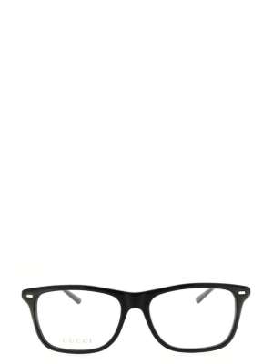 Gucci Eyewear Rectangular Frame Glasses