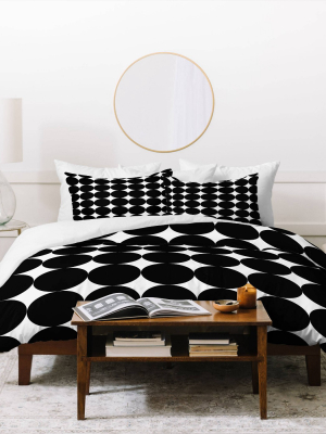 Natalie Baca Mod Polka Dot Duvet Set - Deny Designs