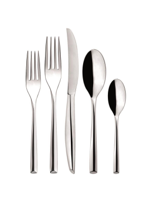 Broggi Zeta Stainless Steel 5-piece Flatware Place Setting