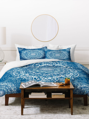 Rosebudstudio Sweet Mandala Duvet Cover Set Blue - Deny Designs