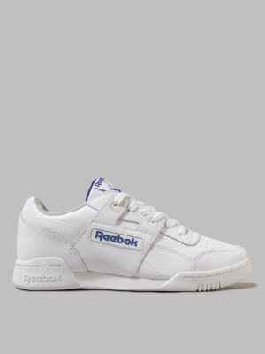 Reebok Workout Plus (white / Royal)