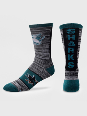 Nhl San Jose Sharks Ticket Crew Sock