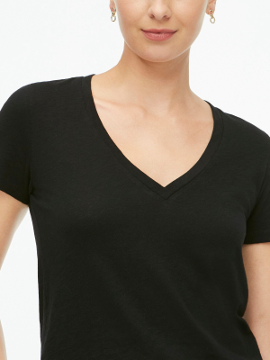 V-neck Cotton Tee