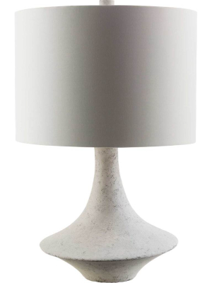 Brennan Table Lamp White