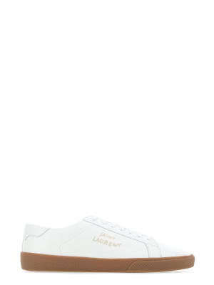 Saint Laurent Court Classic Sl/06 Embroidered Sneakers