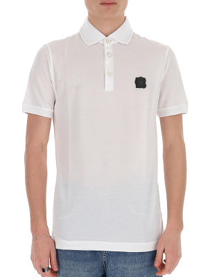 Dolce & Gabbana Monogram Patch Polo Shirt